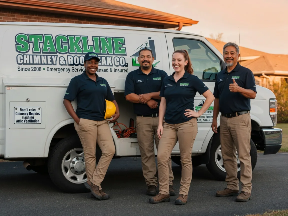 Chimney flashing repair company in Christiansburg, OH